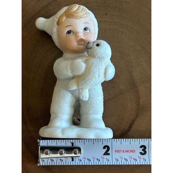 Vintage Homco Snow Baby with seal - Picture 7 of 9
